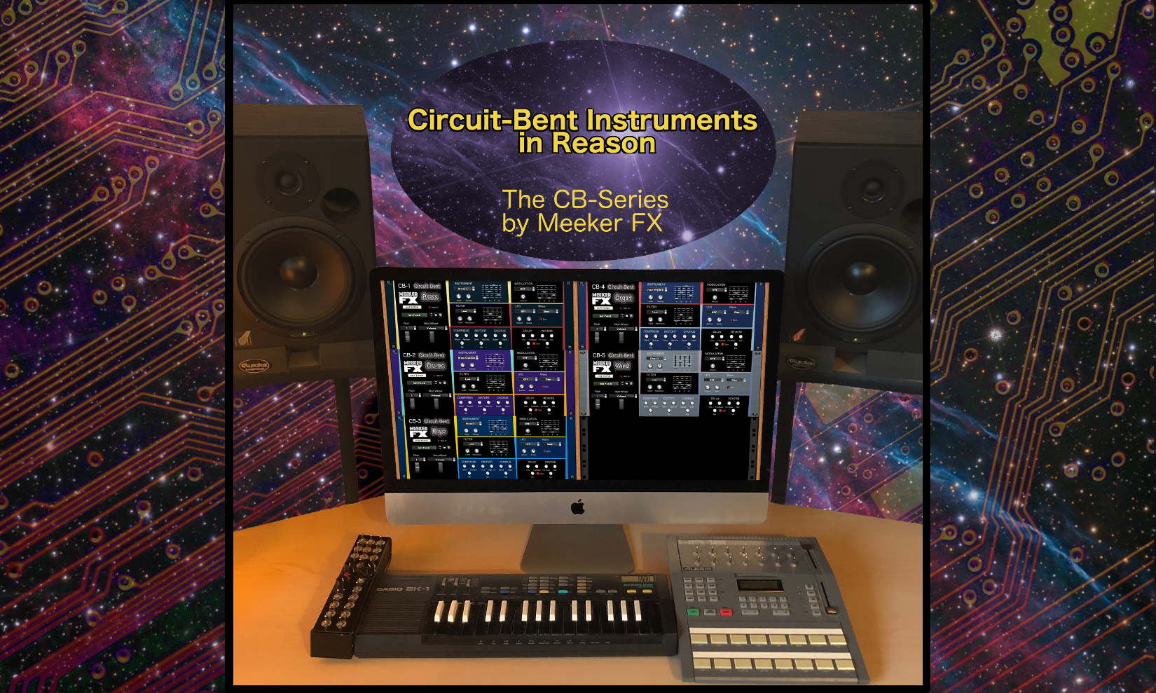 New Circuit Bent Synthesizers - Reason RemoterReason Remoter